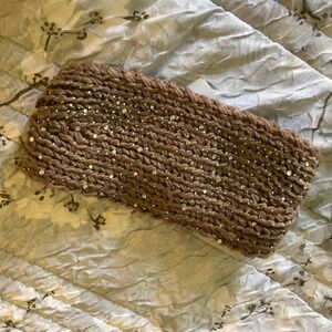 Knit Sparkle Headband NWT